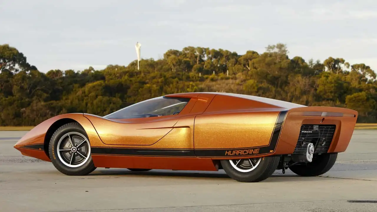 Holden Hurricane concept car cockpit design