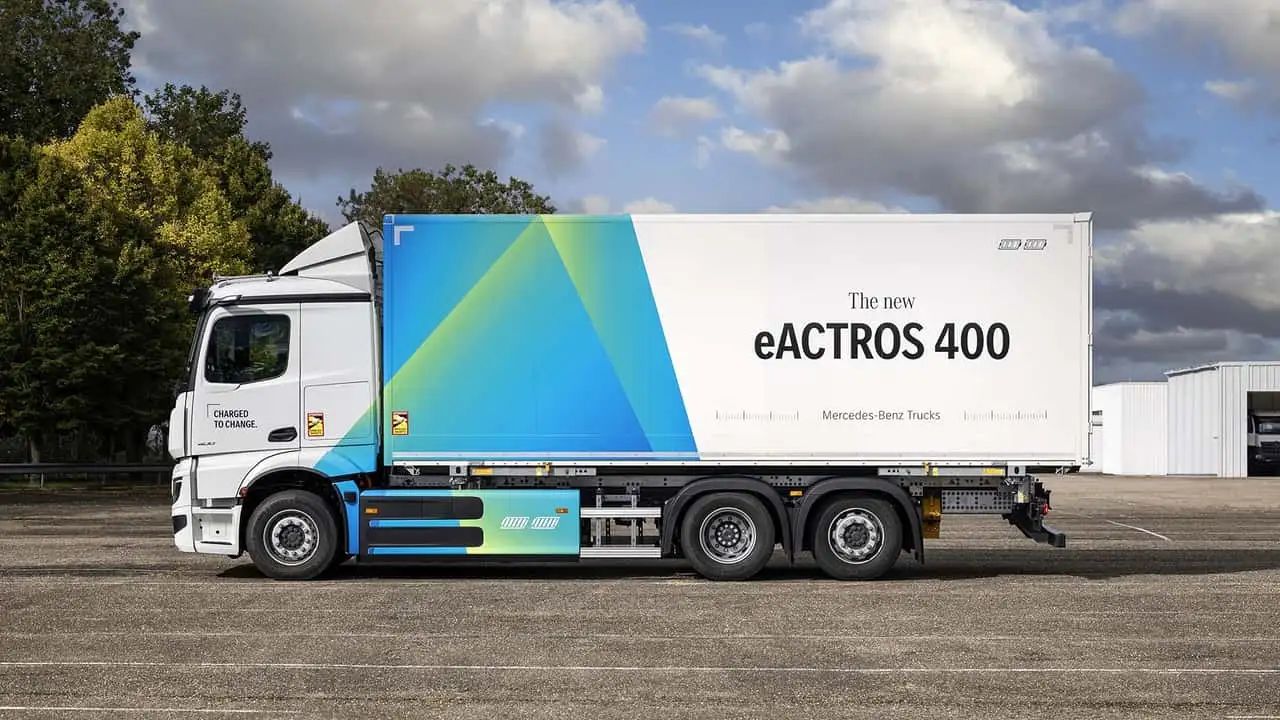 Preview of Mercedes-Benz truck