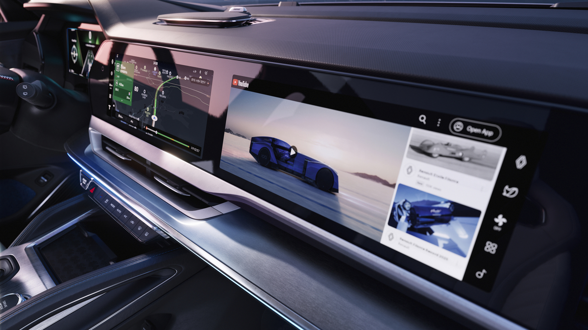 Renault Filante приборная панель