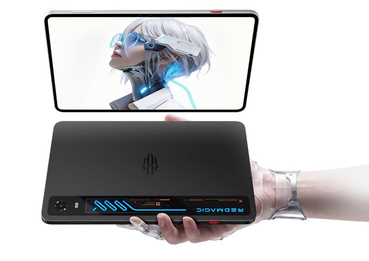 Дизайн задней панели RedMagic Gaming Tablet 5 Pro