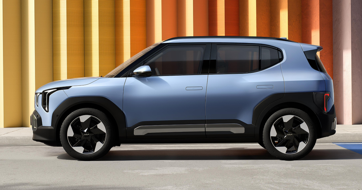 Kia EV2 в профіль