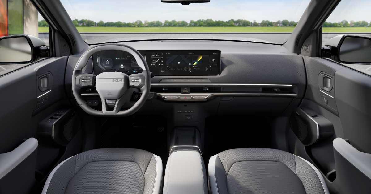 Електрокросовер Kia EV2 – вигляд спереду