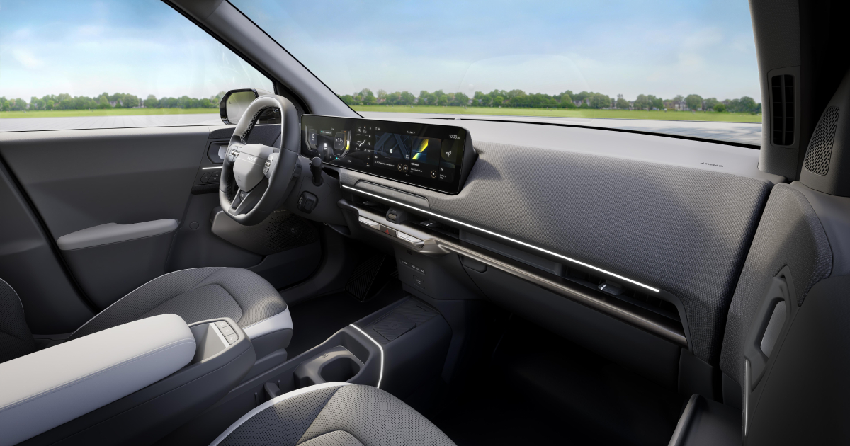 Електрокросовер Kia EV2 – вигляд ззаду