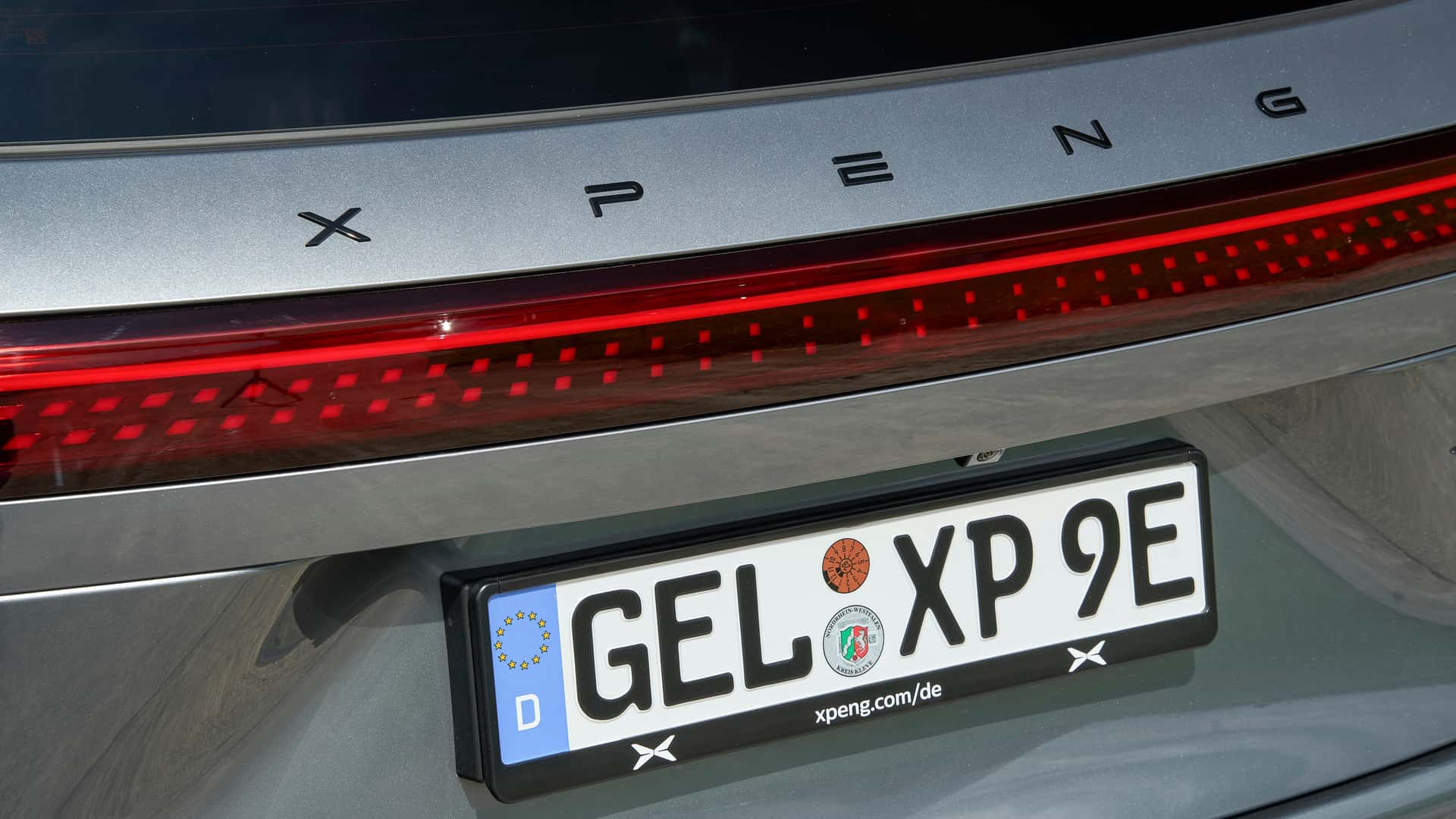 Вид стиля Xpeng G9.