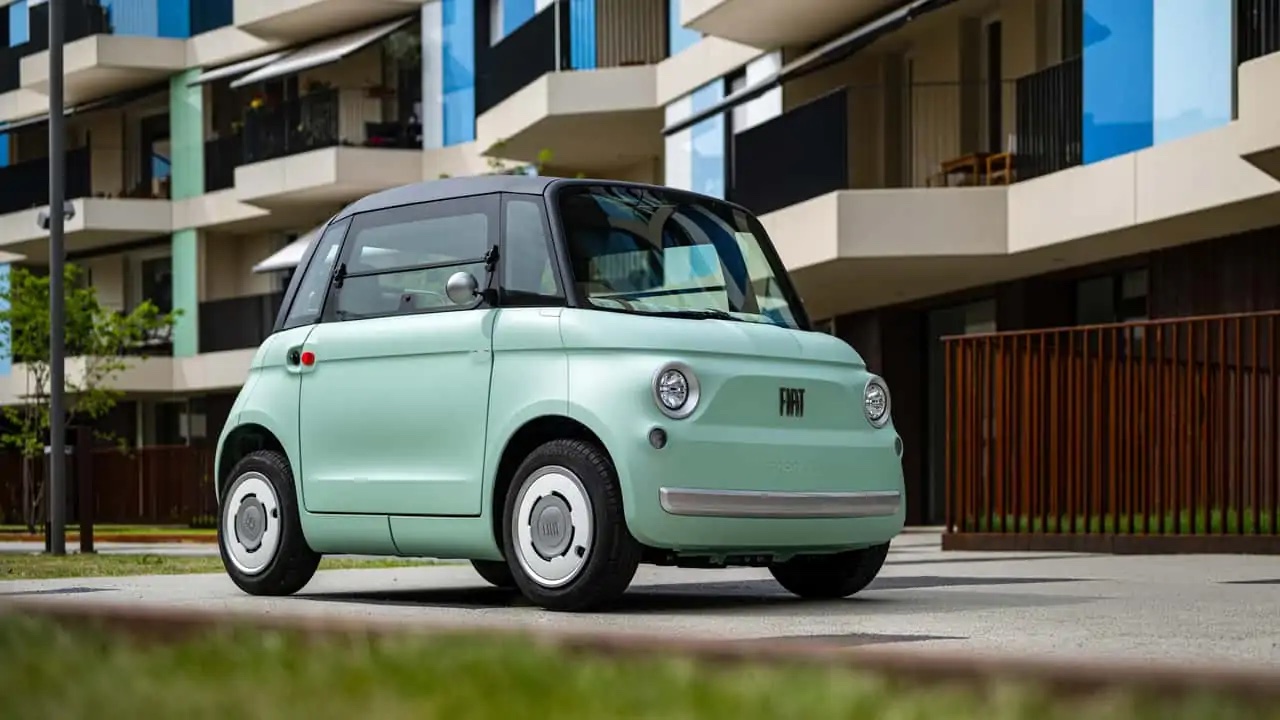 Fiat Topolino вид спереди