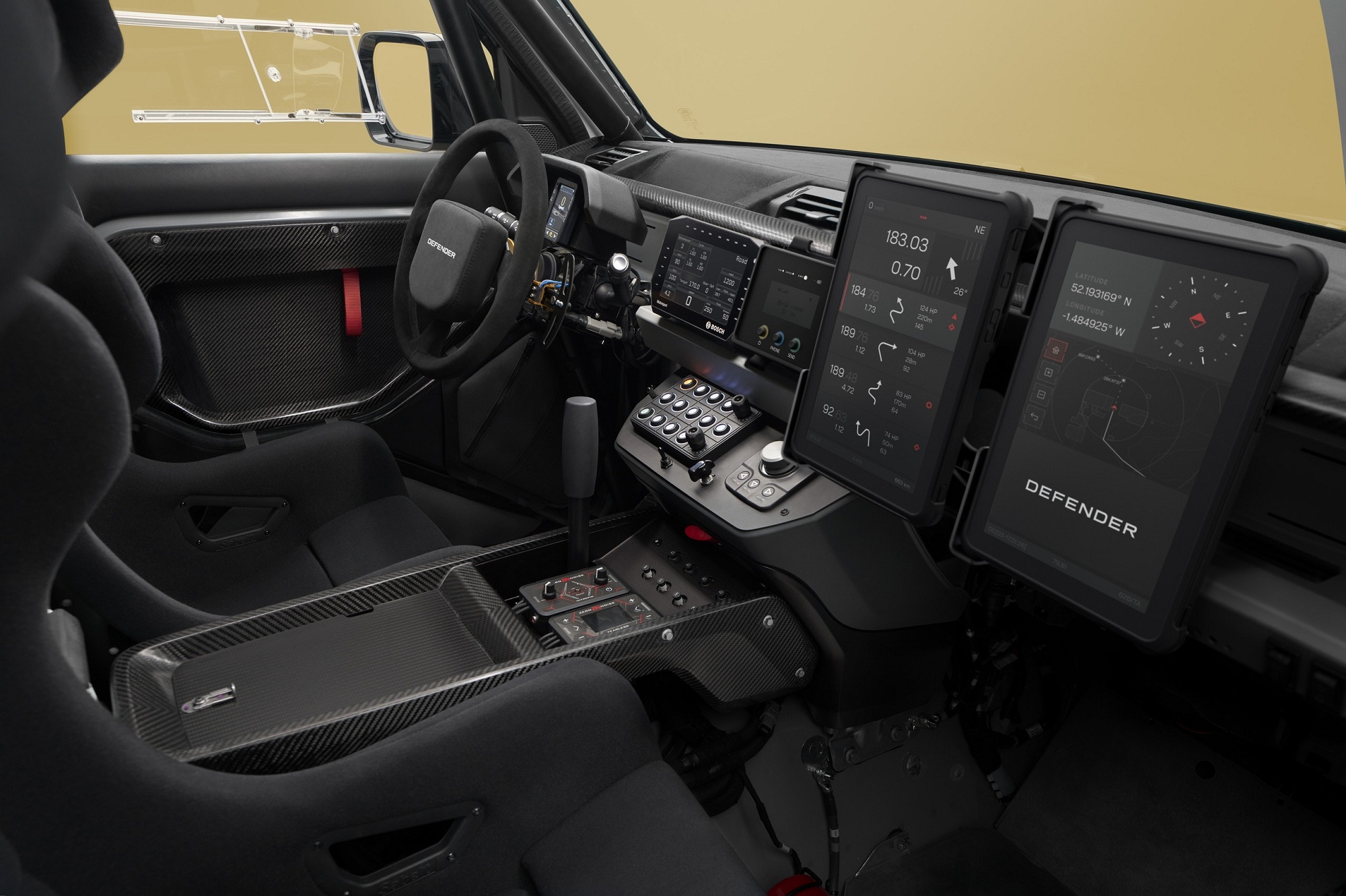 Деталі конструкції Defender Dakar
