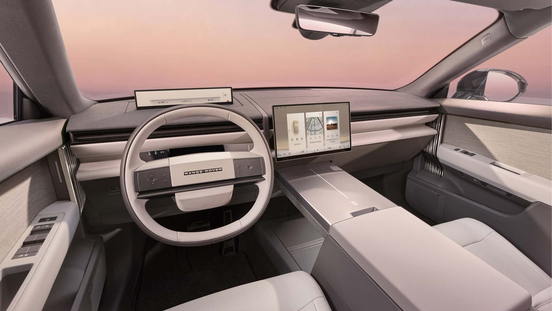 Вид сбоку Range Rover GT