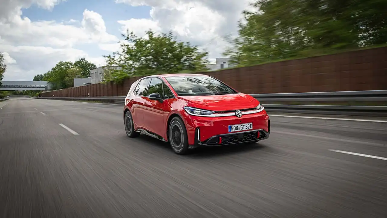 Вид сбоку Volkswagen ID.3 GTI