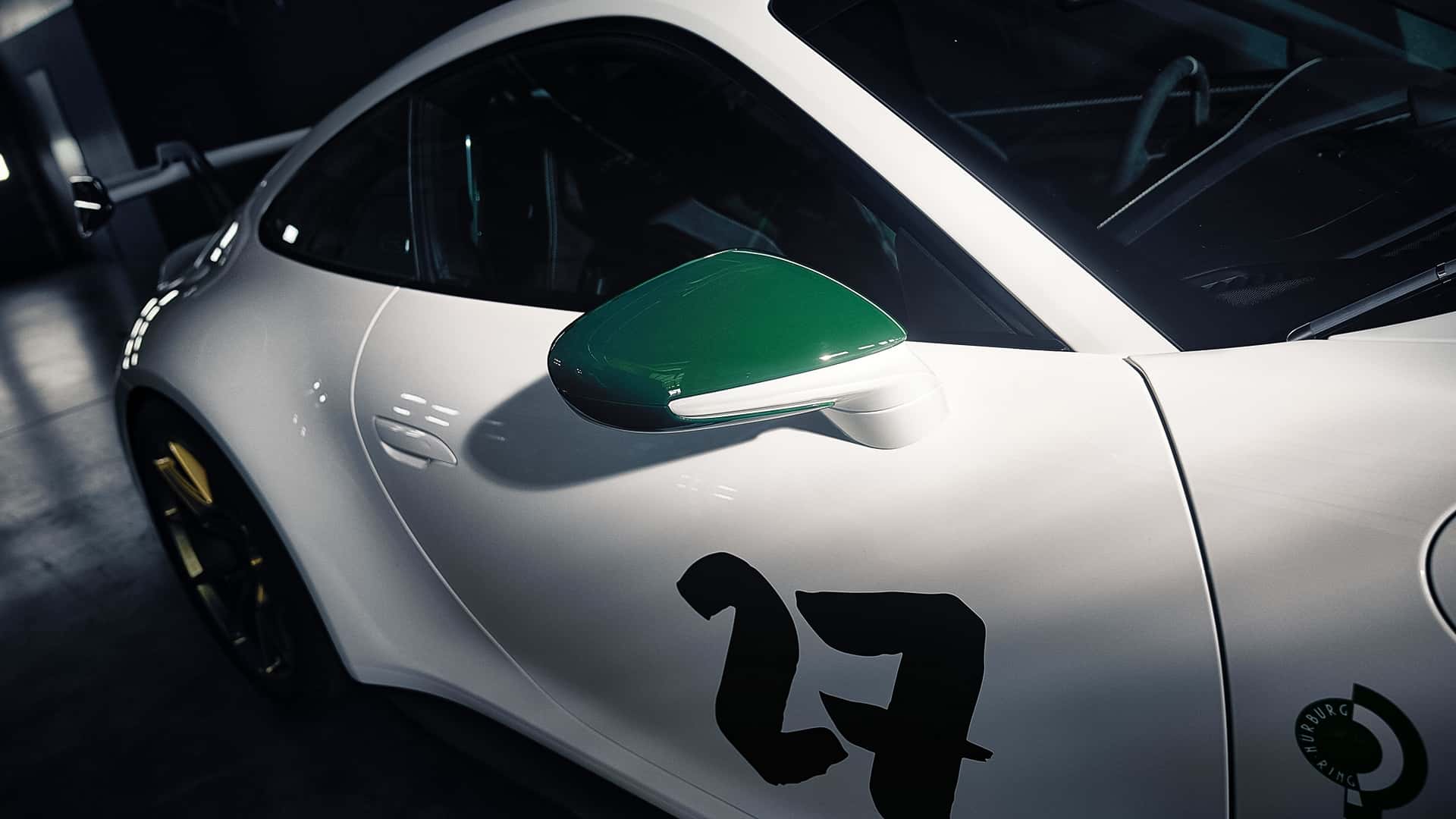 Porsche 911 GT3 - заднее крыло