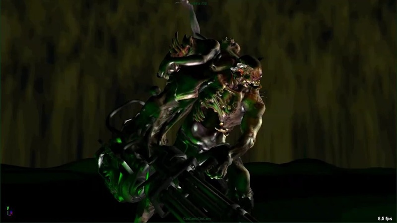 Ранняя версия скриншота DOOM 4