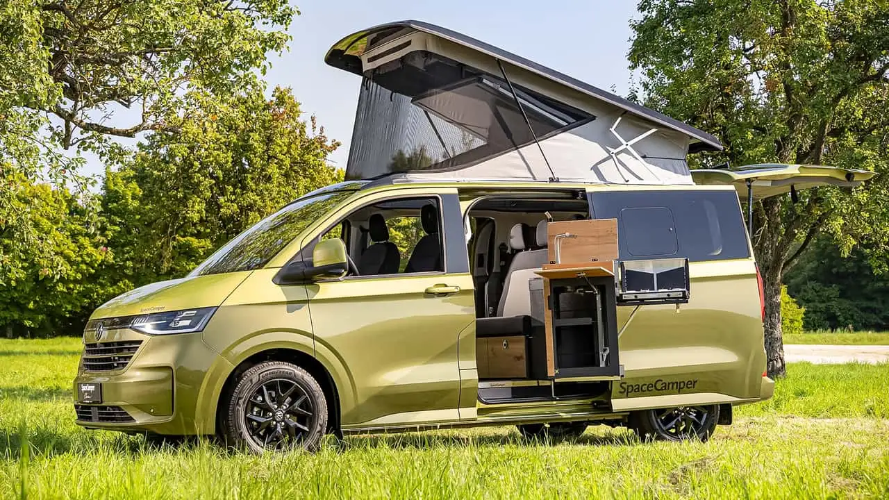 SpaceCamper Classic+ 6.Sitz camper with additional seat