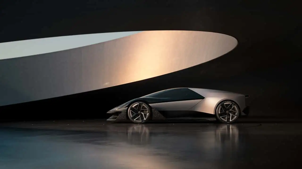 Изображение концептуального автомобиля Lotus 8