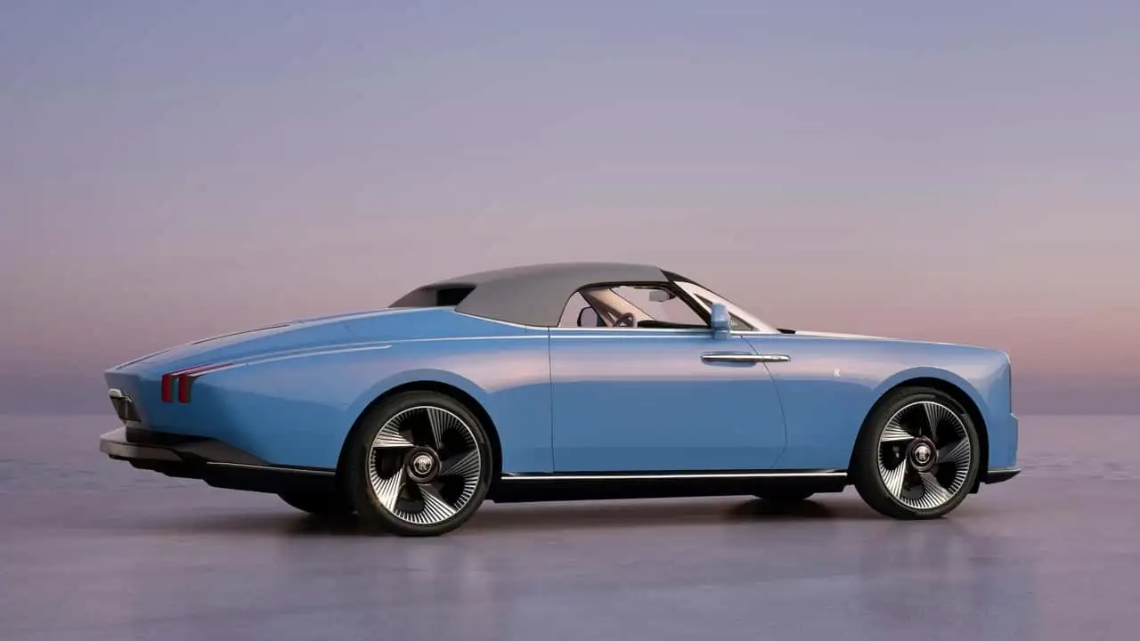 Роскошный дизайн кабриолета Rolls-Royce