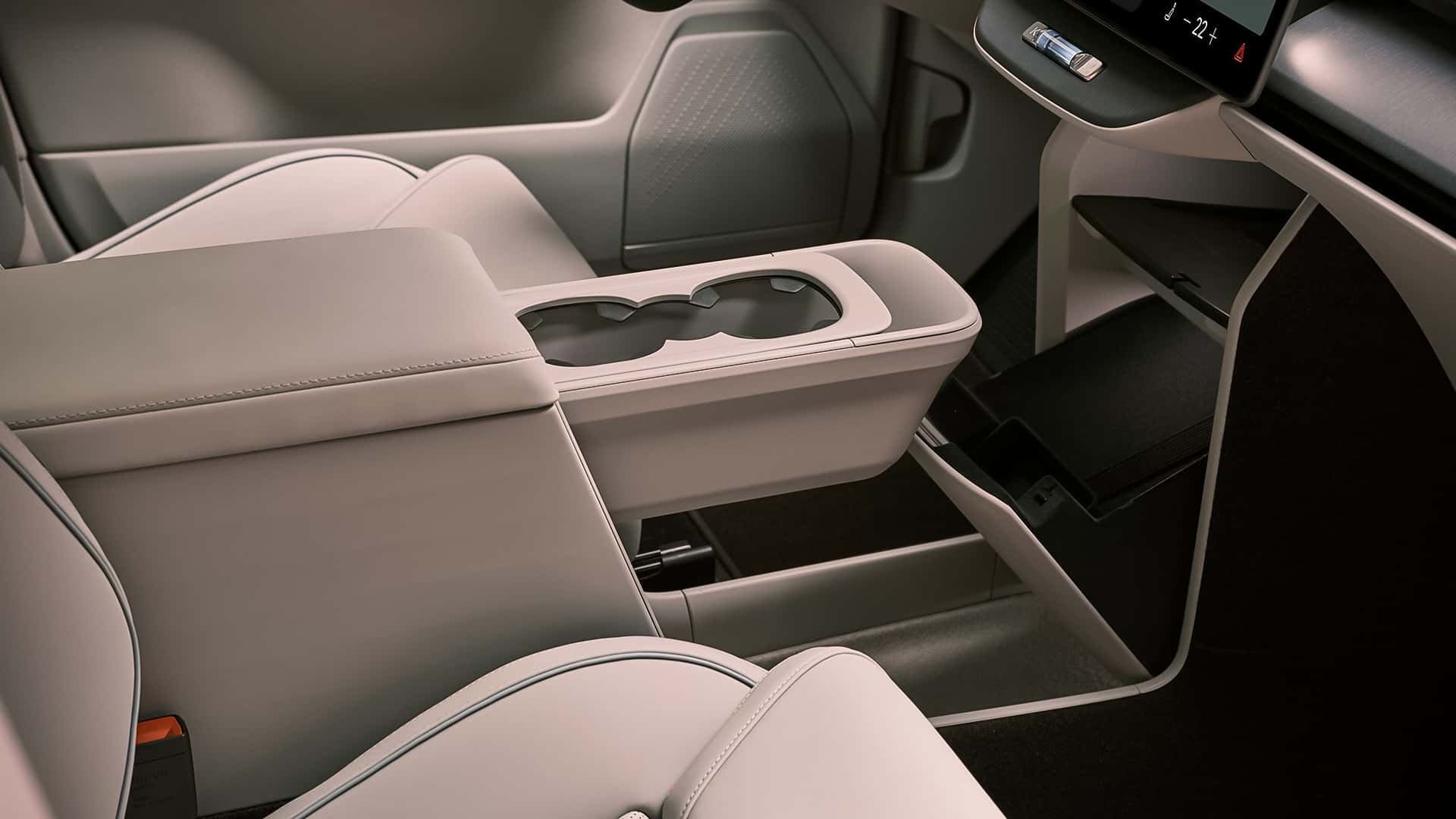 Вид с высоты на Volvo EX60