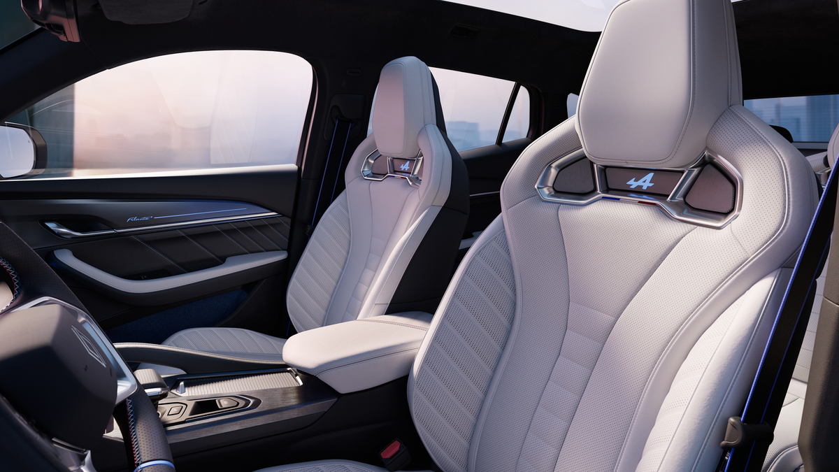 Renault Filante детали интерьера