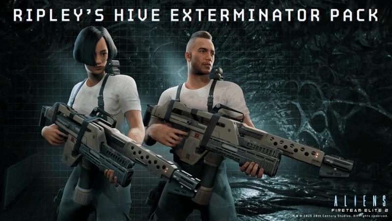 Image of a character from Aliens: Fireteam Elite 2