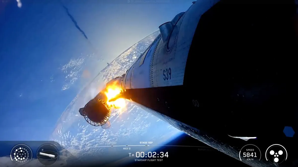Запуск Starship V3 у Texas