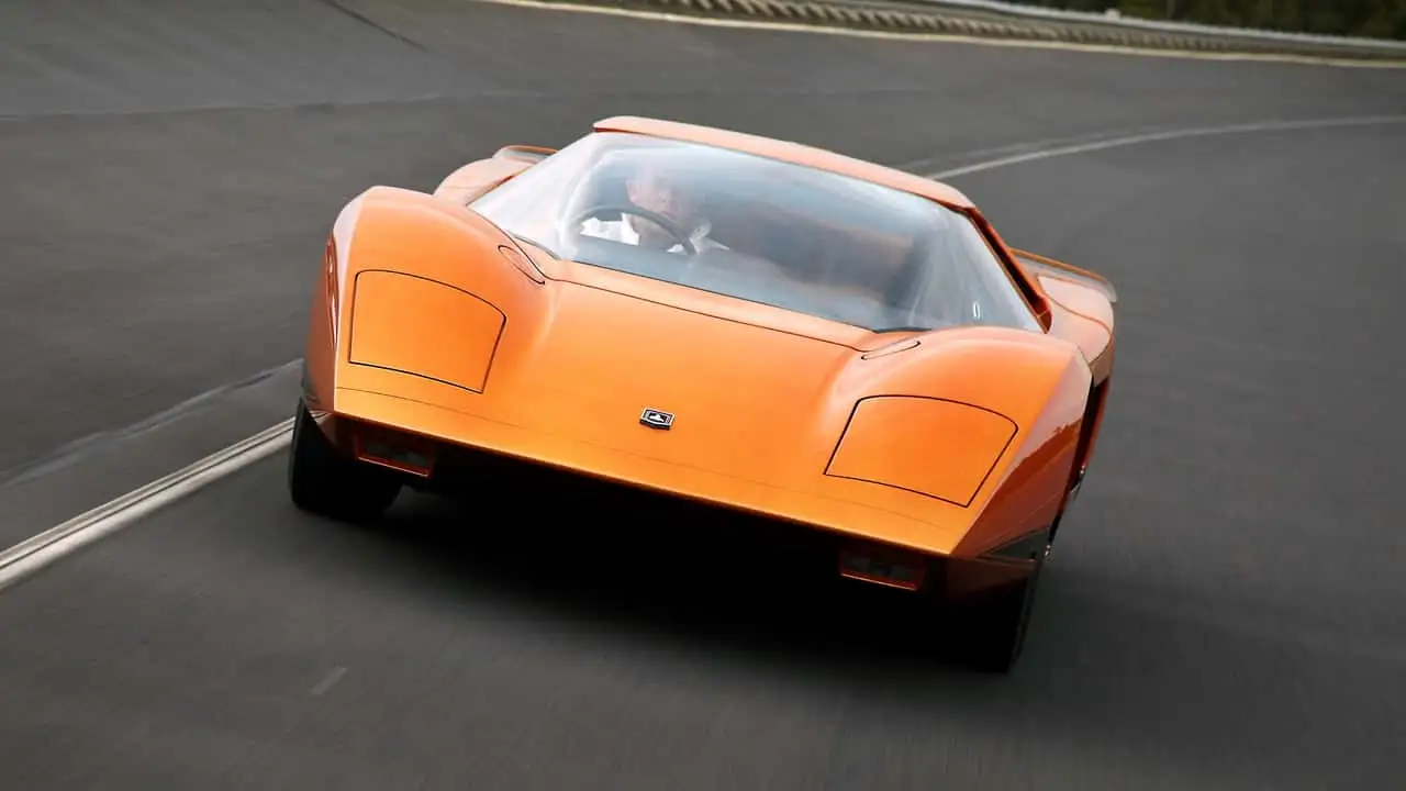 Holden Hurricane concept car seating arrangement