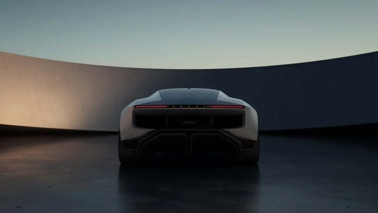 Изображение концептуального автомобиля Lotus 9