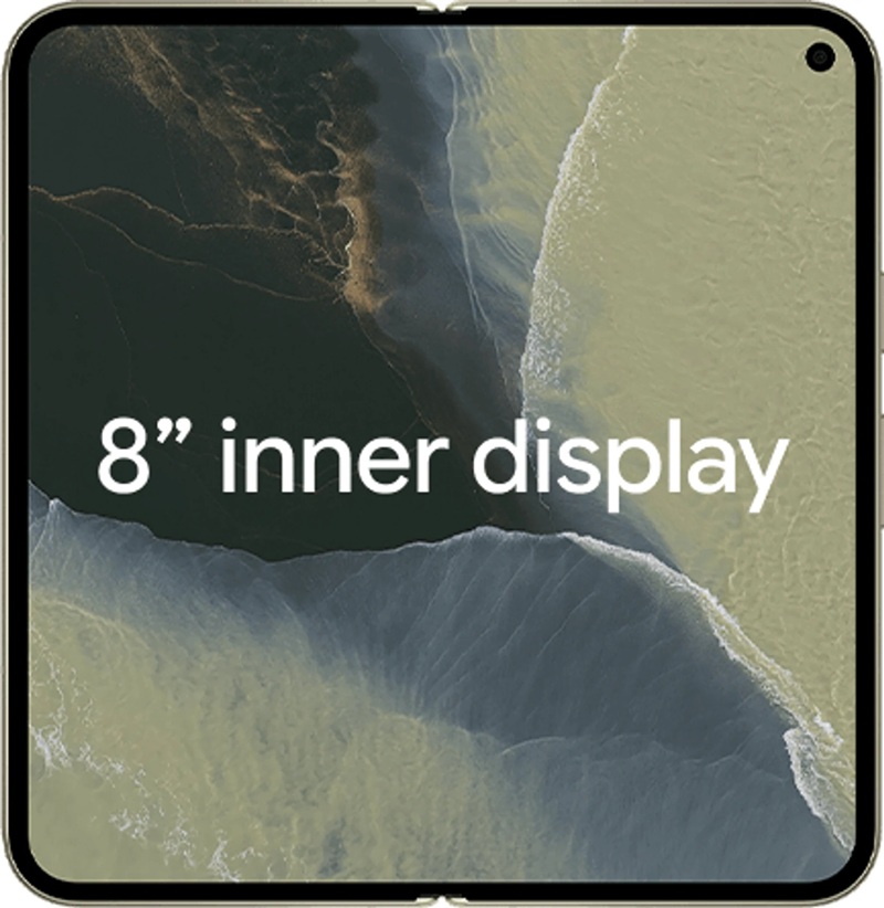 Рендер Pixel 11 Pro Fold с другого ракурса