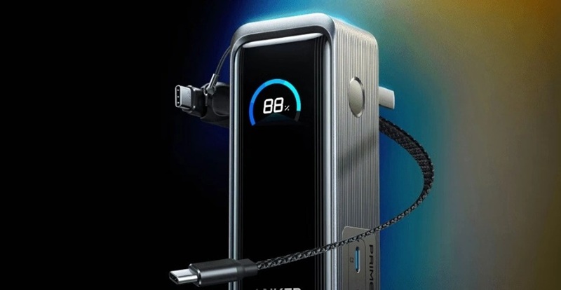 Anker Prime 65W 3‑в‑1 портативний акумулятор