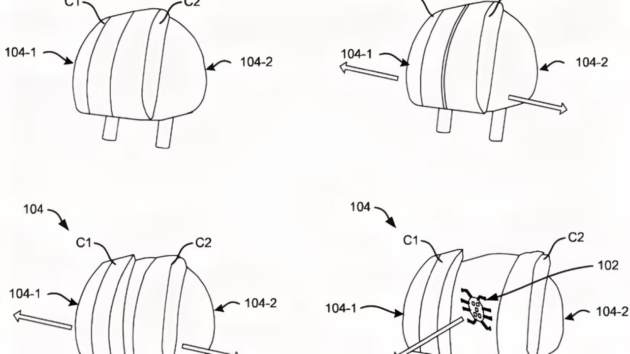 Patented Mercedes-Benz head massager design concept