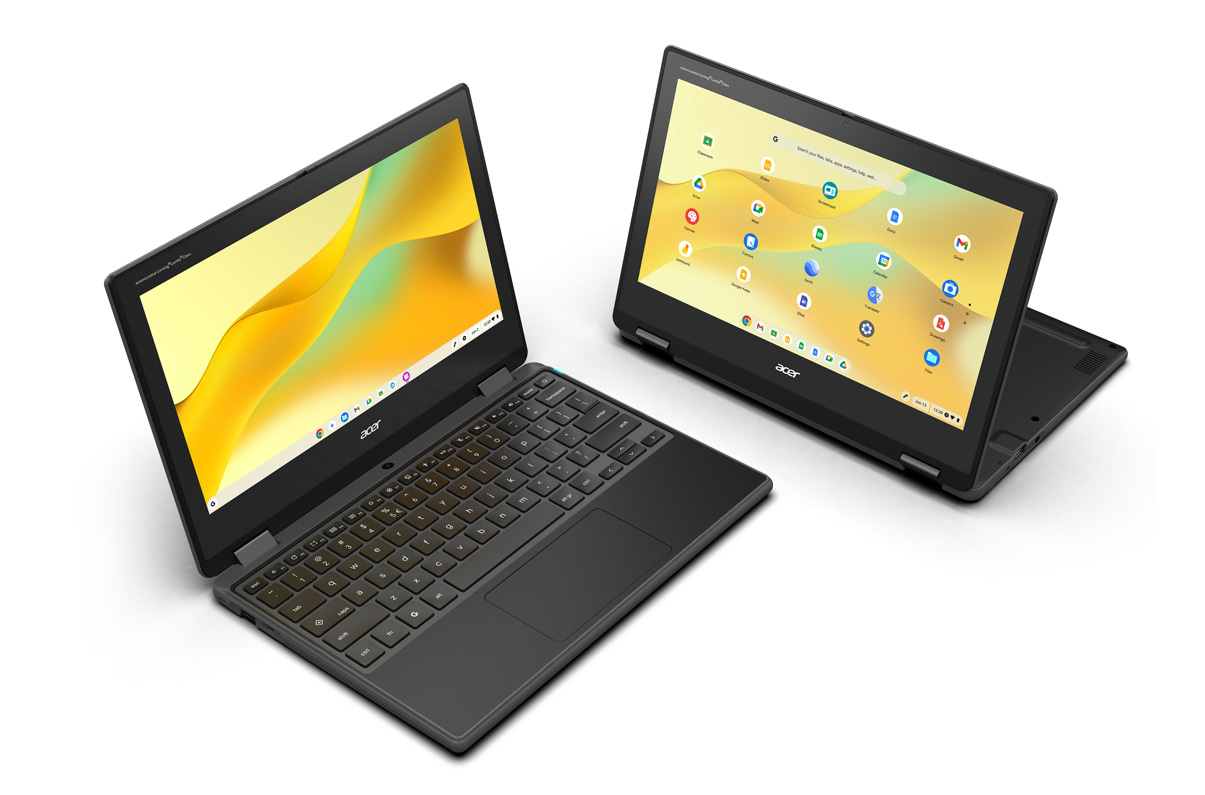 Acer Chromebook Spin 311 intégré en mode tablette