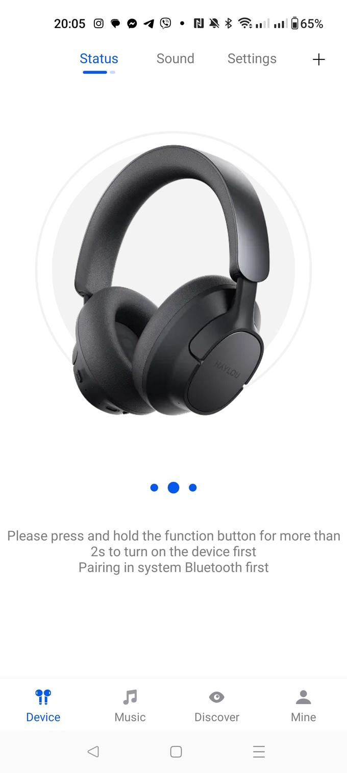 Haylou FlowLoop S33 подключение multipoint