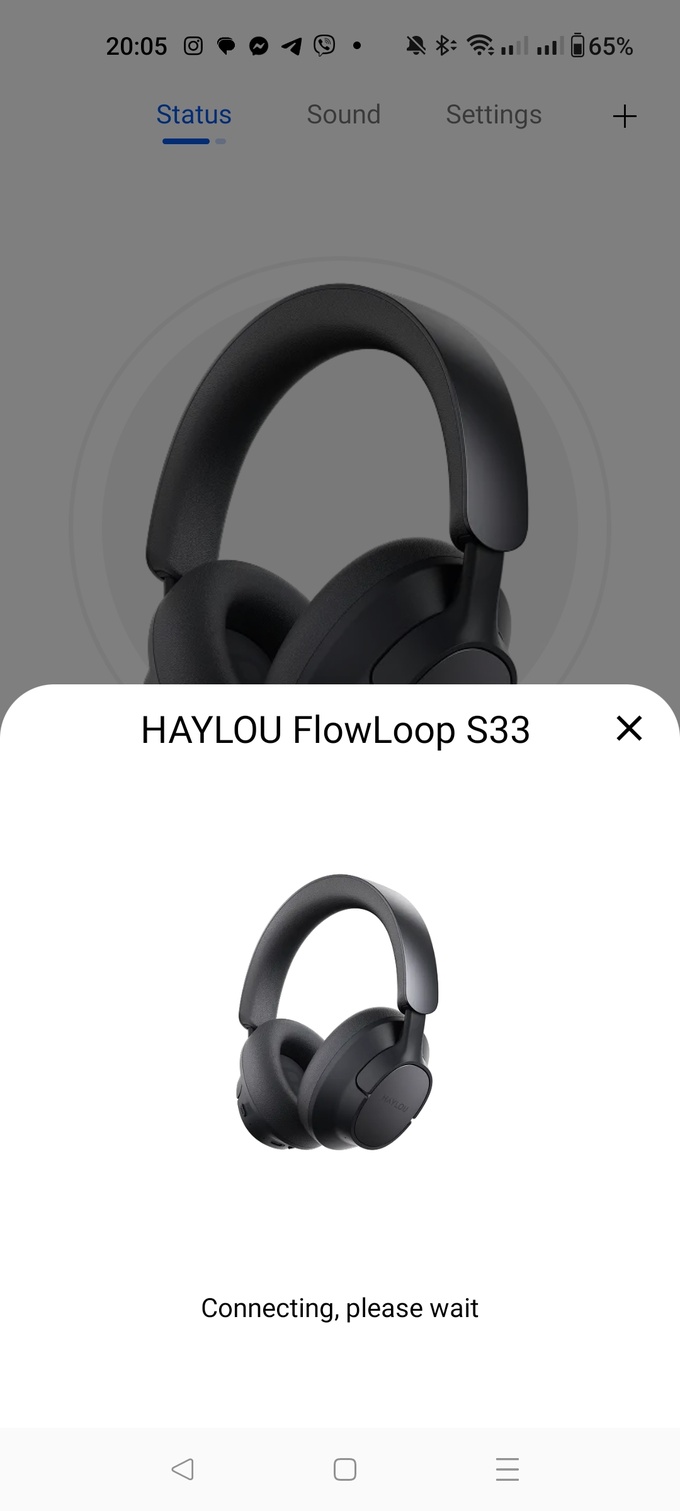 Haylou FlowLoop S33 пример подключения устройств