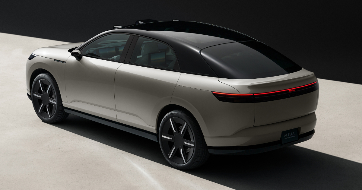 AFEELA Prototype 2026 - задній вид