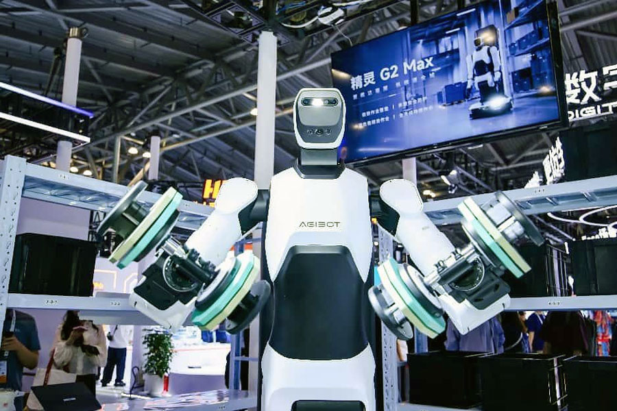 La mano robótica OmniHand 3 Ultra-M. Foto: AGIBOT