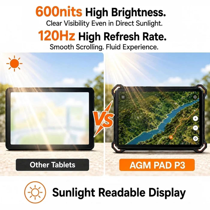 AGM Pad P3 Compact вид сзади