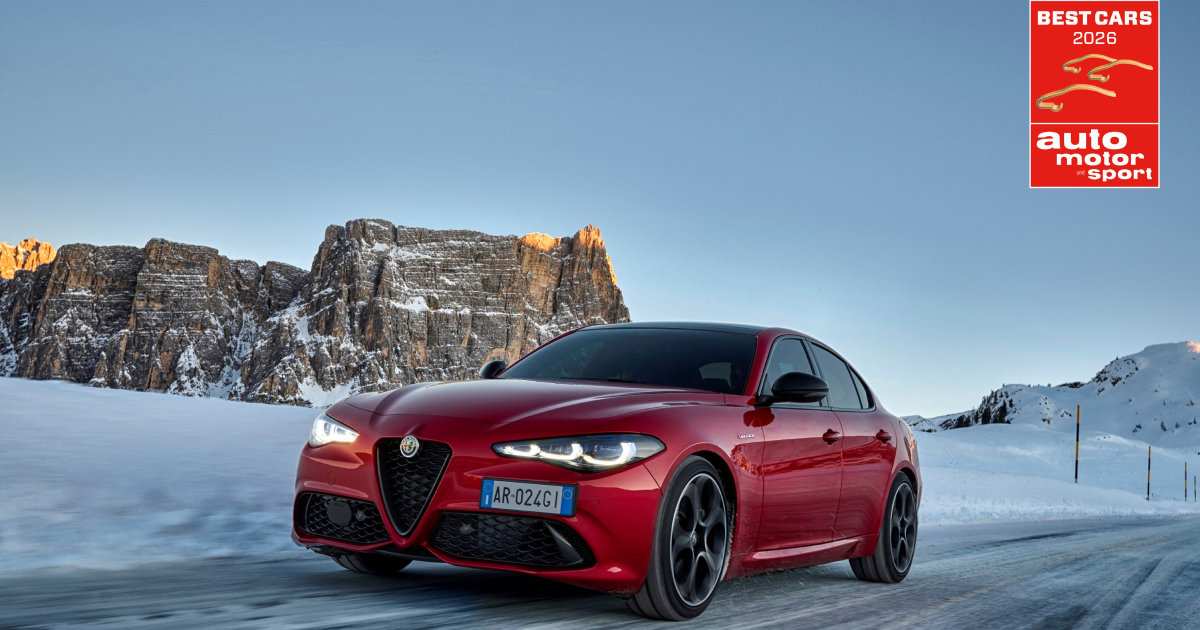 Фотографія Alfa Romeo Giulia переможець BEST CARS 2026