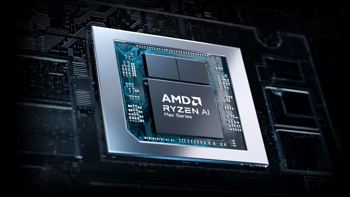 AMD Ryzen AI Halo Box - вид сзади