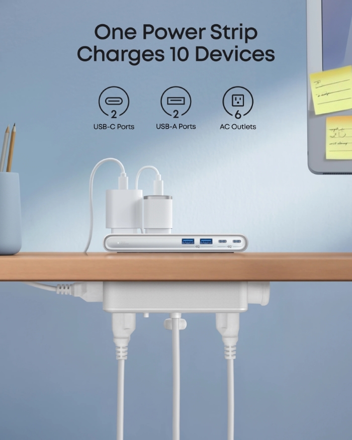 Anker Nano Power Strip – USB ports