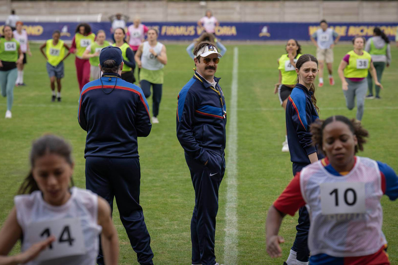 Scène de la quatrième saison de Ted Lasso