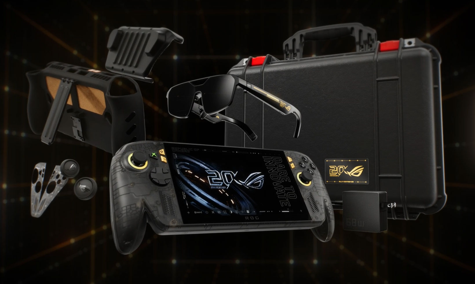 Комплект ROG XBOX Ally X20 Bundle - вигляд з боку