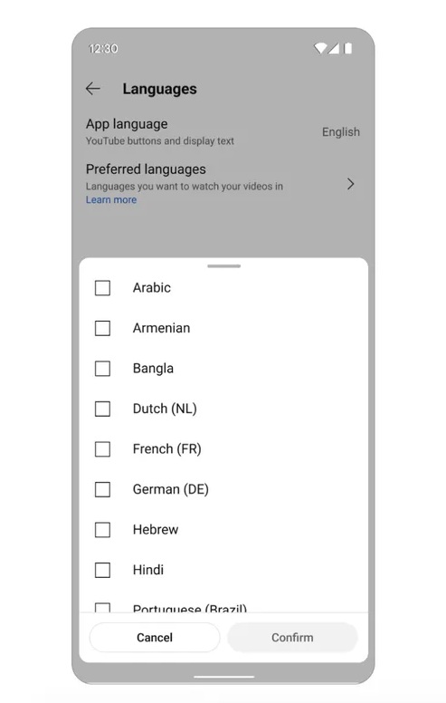 Automatic neural translation on YouTube
