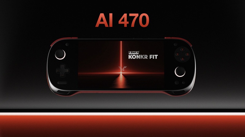 Демонстрация консоли Konkr Fit с чипом Ryzen HX 470