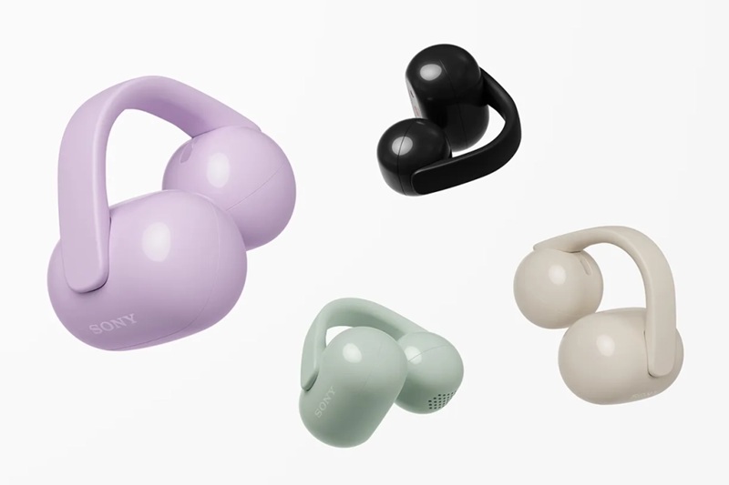 Цветовые варианты наушников Sony LinkBuds Clip Open