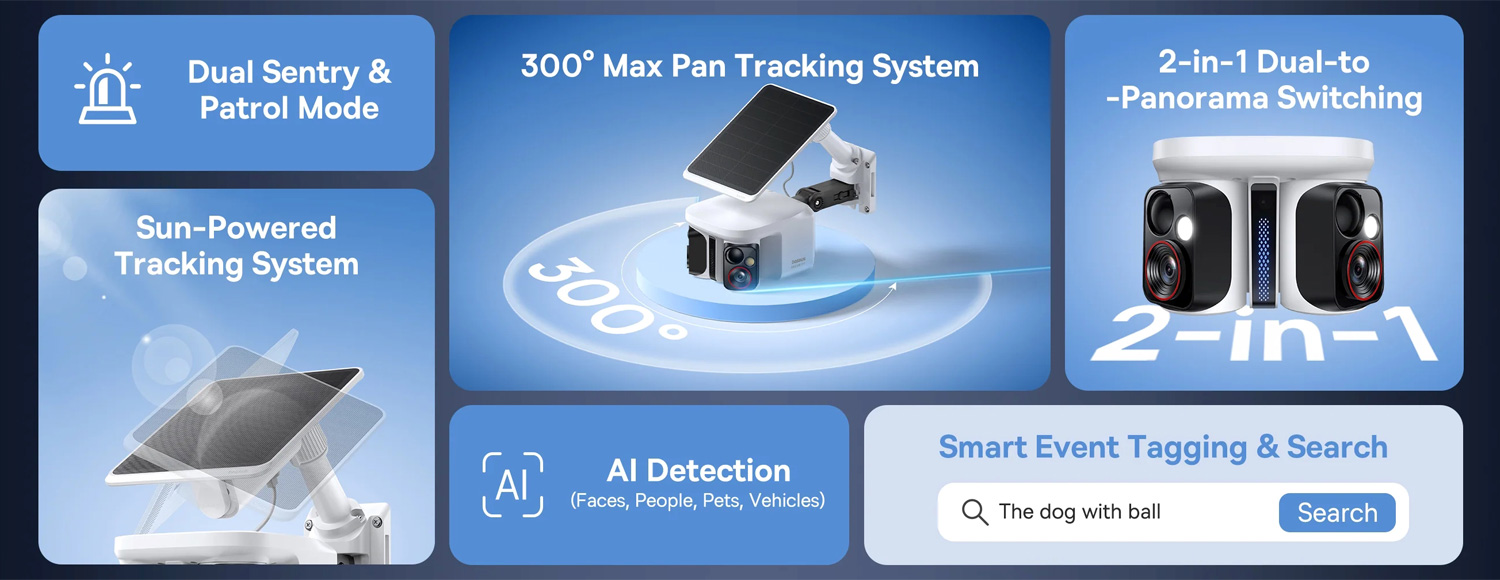 Caméra Baseus X1 Pro en action