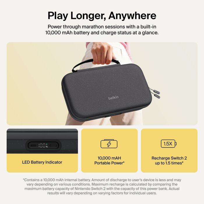 Vue du Charging Case Pro avec support de bureau