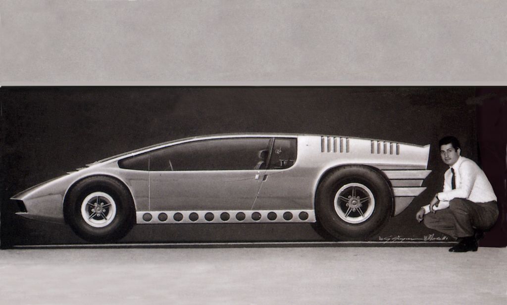 Низкопрофильный дизайн Bizzarrini Manta