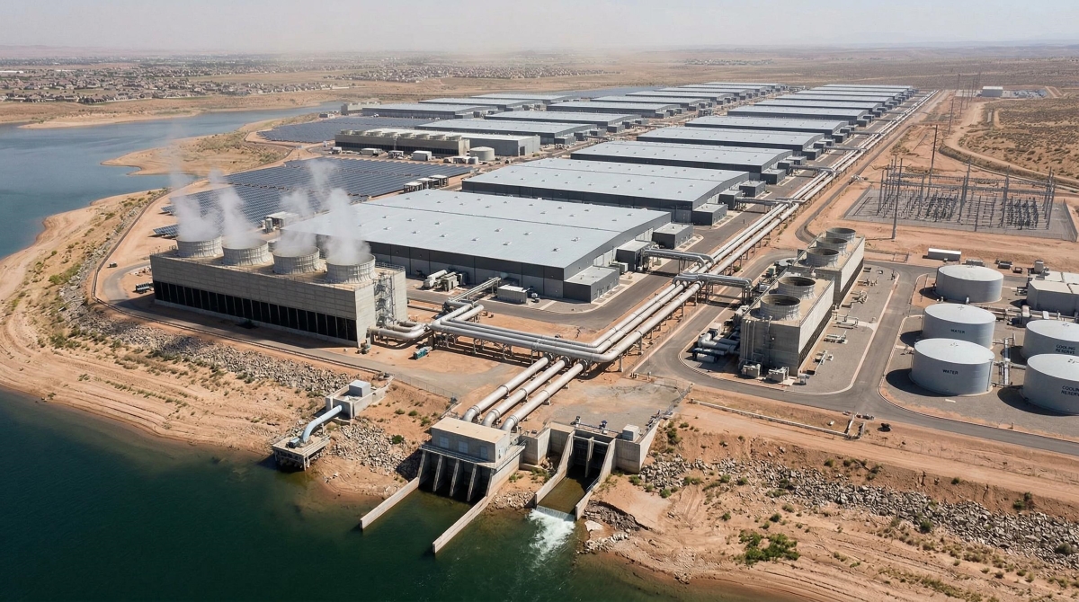 Сучасні дата-центри споживають колосальні обсяги води