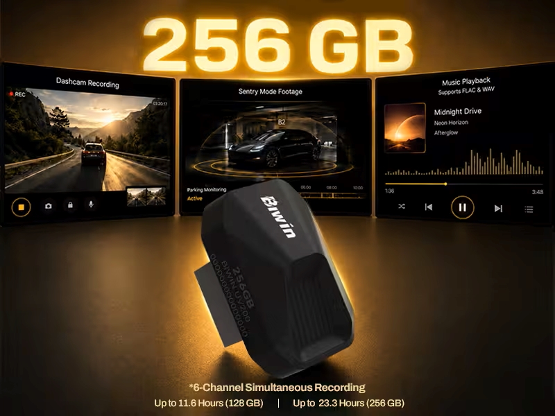 Biwin Amber UV200 тест на скорость записи