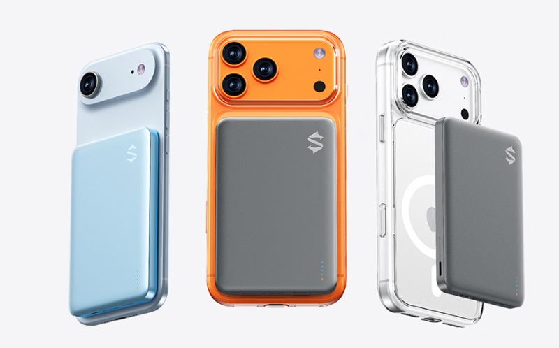 Black Shark Blade 3 power bank design view