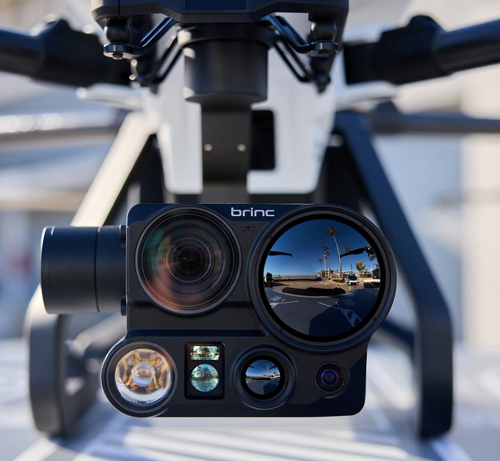 BRINC Guardian's 4K camera system