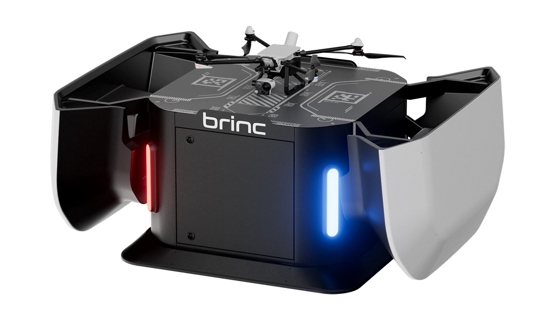 BRINC Guardian drone in flight