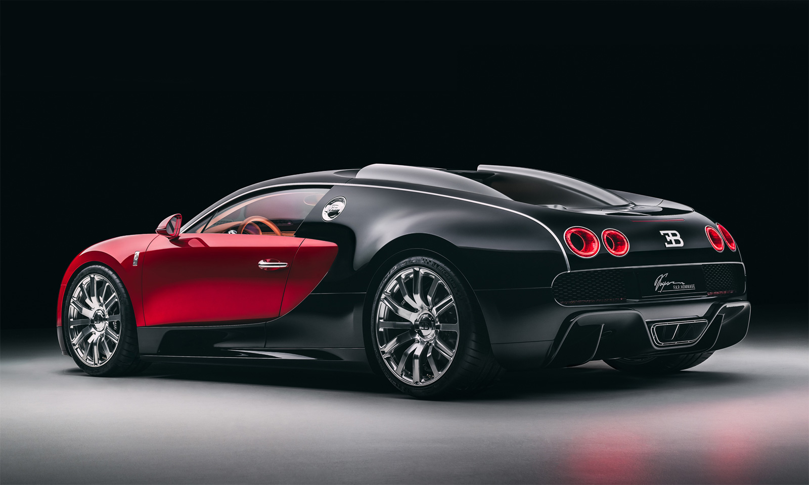 Intérieur de la Bugatti F.K.P. Hommage