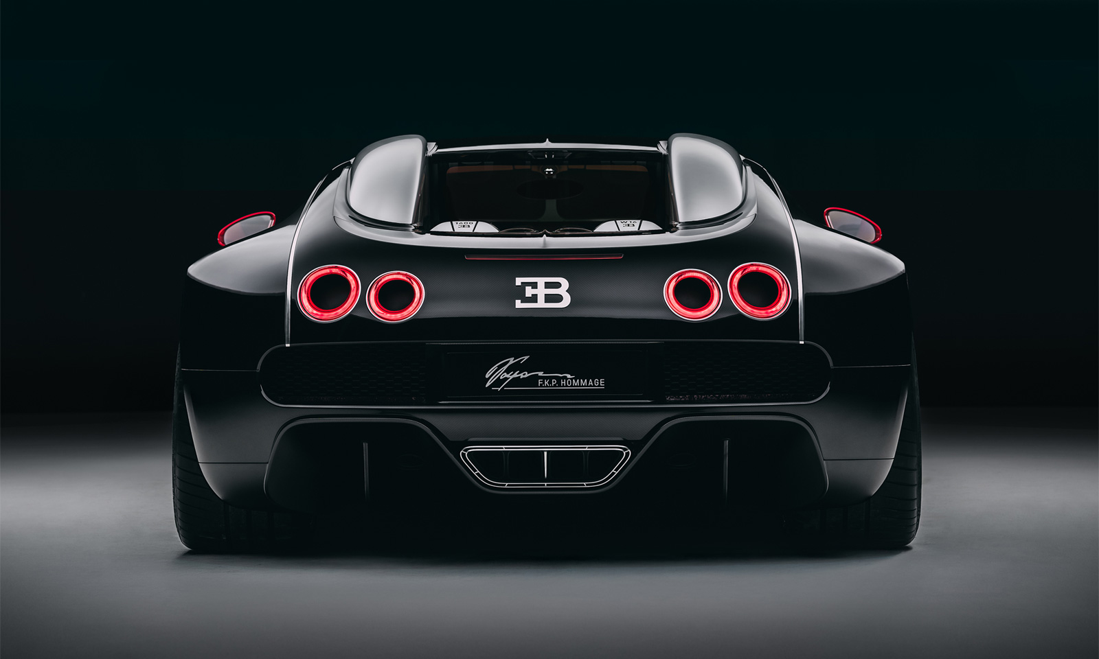 Détails de design de la Bugatti F.K.P. Hommage